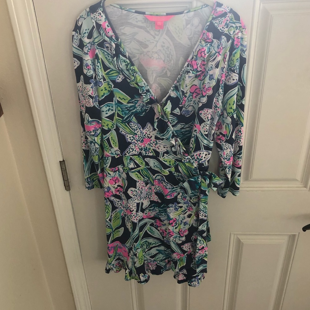 Lilly Pulitzer Wrap Romper